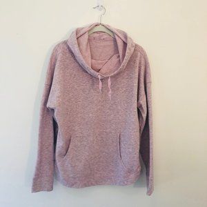 Large Champion Womens French Terry Hoodie Pink